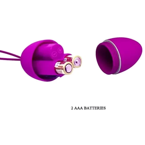 Виброяйцо с пультом ДУ Pretty Love - Hypper Egg, BI-014362W-11
