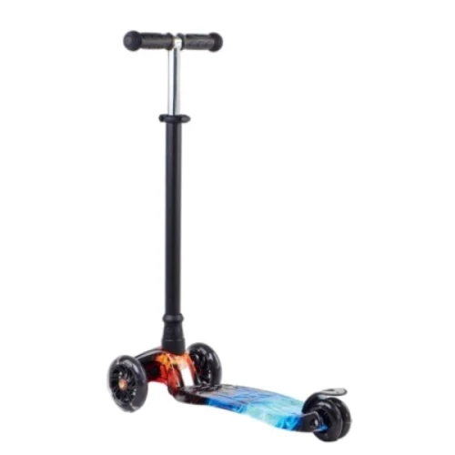Самокат Best Scooter Maxi чорно-синій (779-2116): Тип коліс литі