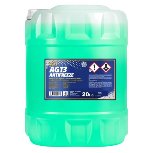 Антифриз Mannol 4013 Longterm Antifreeze AG13 -40°C 20л зеленый готовый раствор (MN4013-20)