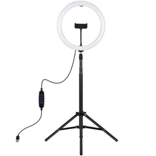 

Кольцевая Usb Led лампа Puluz PKT3061B 11.8" со штативом (PKT3061B)