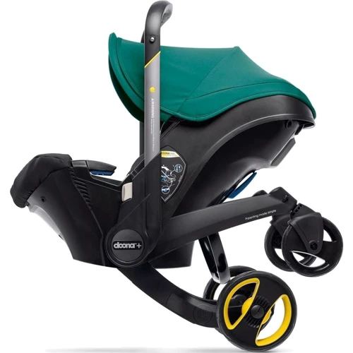 Автокресло Doona Infant Car Seat / Racing Green: Крепление Isofix есть (база в комплект не входит)