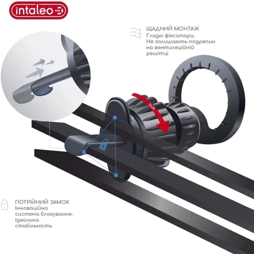 Держатель Intaleo Car Holder Air Vent (CM06GG) MagSafe Black for iPhone 16 I 15 I 14 I 13 I 12 series: Совместимость Apple