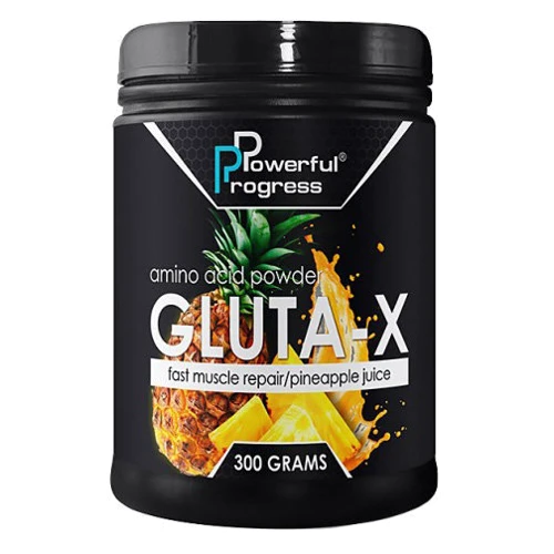 Аминокислота для спорта Powerful Progress Gluta-X 300 g /30 servings/ Orange