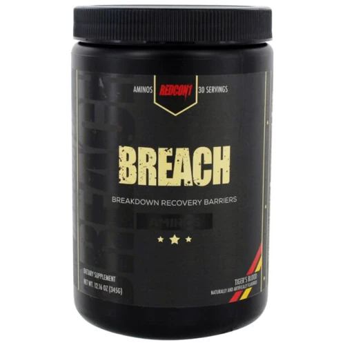 Аминокислота для спорта Redcon1 Breach BCAA 300 g /30 servings/ Tigers Blood