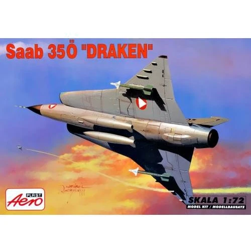 Винищувач Aero Plast Saab 35 "Draken" AEROPLAST035