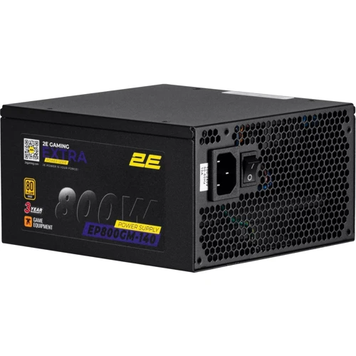 Блок питания 2E GAMING Extra Power (800W) (2E-EP800GM-140): Форм-фактор ATX