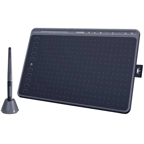 Графічний планшет Huion HS611 black, 10.1X6.35", 5080 LPI, 8192 рівнів: Тип пера беспроводной