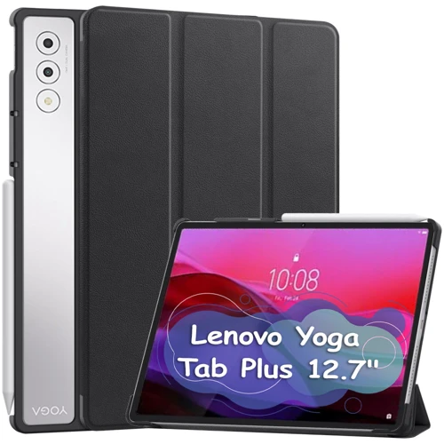 Аксессуар для планшетных ПК BeCover Smart Case Black for Lenovo Yoga Tab Plus 12.7 (713429): Цвет черный