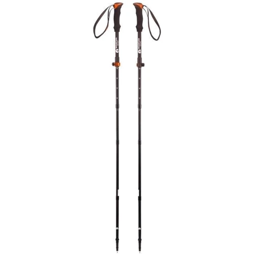 Треккинговая палка Mountain Goat Pro+ Black/Orange 43-130см (MG0008)