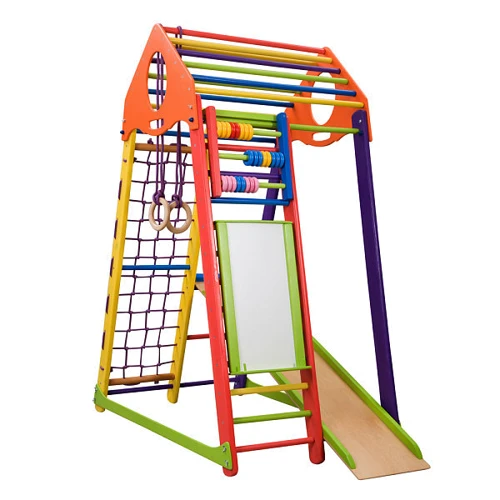 Детский спортивный комплекс SportBaby BambinoWood Color Plus фото 5