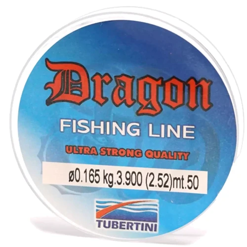 Леска Tubertini Dragon Green 50m 0.165mm/3.9kg (28616)