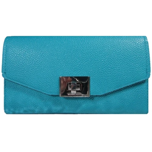 Женский кошелек Michael Kors бирюзовый (192877317679)