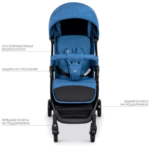 Візок Bambi M 4249 (blue): Кількість блоків 1