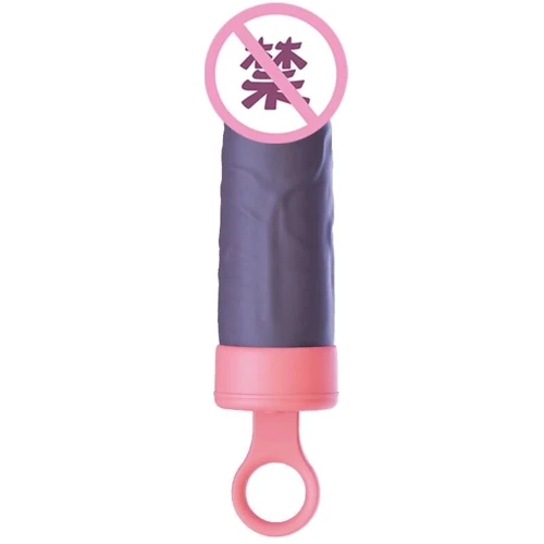 Вибратор CuteVibe Teddy Pink (Black Dildo)