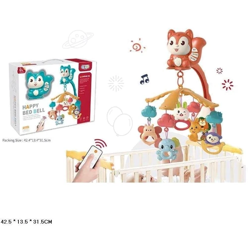 Мобиль на кроватку AIYINGLE Happy Bell вид 1 (668-38)