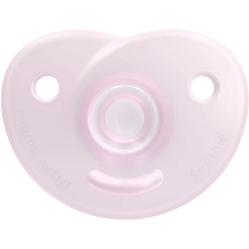 Пустышка для девочки Philips AVENT Soothie 0-6 мес розовый 2 шт (SCF099/22) фото 13