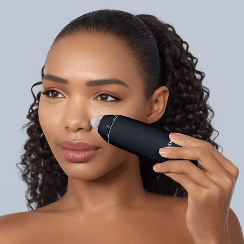 Микродермабразионное устройство для удаления черных точек GESKE MicroDermabrasion Blackhead Remover 7в1 black фото 4