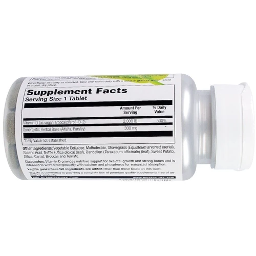 VegLife Supreme Vegan D, 2000 I.U., 100 Tablets (VGL-87031): Форма выпуска Таблетки
