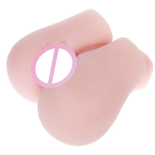 Мастурбатор вагіну та анус з вібрацією Soft and smooth pussy and ass hole, BM-009113