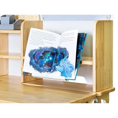 Комплект (L) Mealux Cтол Timberdesk Wood S Тумба BD-920-2 PN + Крісло Onyx Duo G (BD-685 S+ box BD 920-2 PN+Y-115 G)