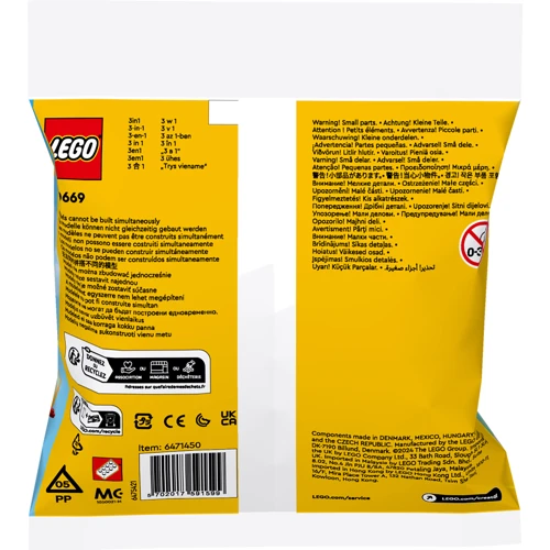 Конструктор LEGO Creator Культовый красный самолет (30669): Серия Creator