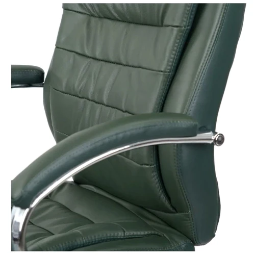 Офисное кресло АКЛАС Валенсия MB XY-7340 Зеленый (Кожа Lux LC-green) (00161485)