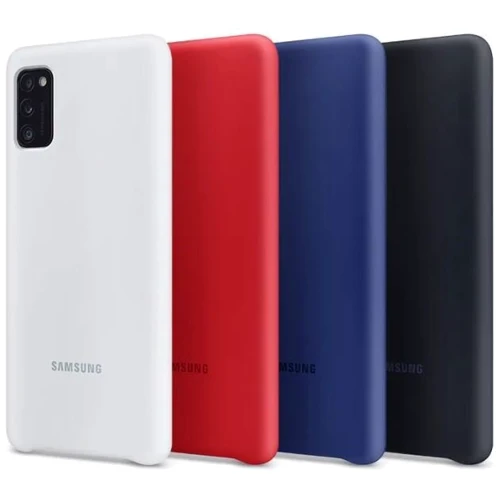 Чохол для телефона Samsung Silicone Cover Red (EF-PA415TREGRU) for Samsung A415 Galaxy A41: Тип накладка на задню частину