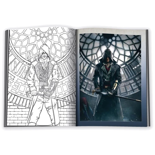 Assassin'S Creed. Офіційна розмальовка: Количество страниц 96