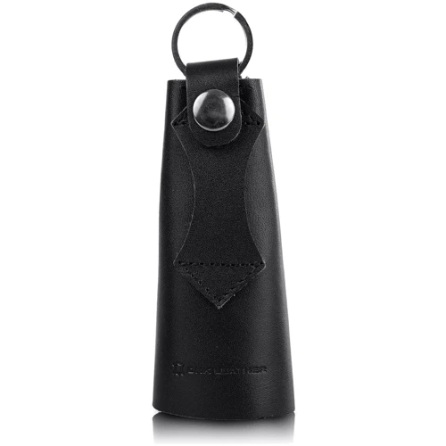Мужская ключница DNK Leather черная (DNK-Keys-Kcol-J): Формат кошелька Вертикальный