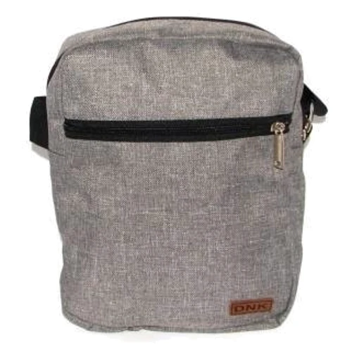 Мужская сумка планшет DNK Leather серая (Classic bag col. 07)