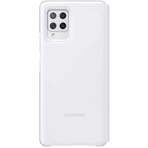 Чохол для телефона Samsung S View Wallet Cover White (EF-EA426PWEGEE) для Samsung A426 Galaxy A42 5G: Матеріал поликарбонат и полиуретан