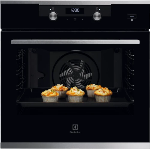 Духовой шкаф электрический Electrolux KODEF70X: Объем, л 72