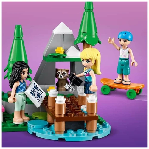 LEGO Friends Лесной дом на колесах и парусная лодка (41681) фото 3