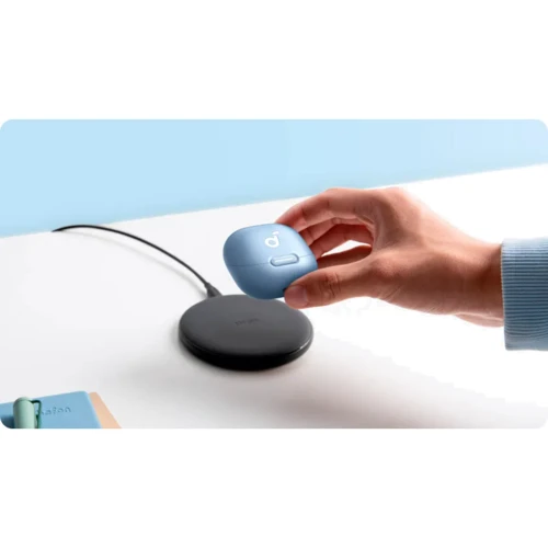 Наушники ANKER SoundСore Liberty 4 NC Light Blue (A3947G61): Тип излучателя динамический