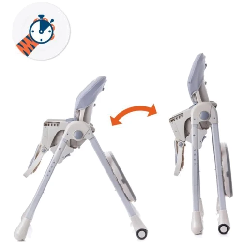 Стільчик для годування Babytiger Benji Grey (BTKBENJGRY0000)