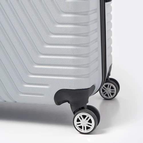 Валіза Ricco Grande XL срібляста (T1ABS600silver-XL): Стиль Повседневный (Casual)