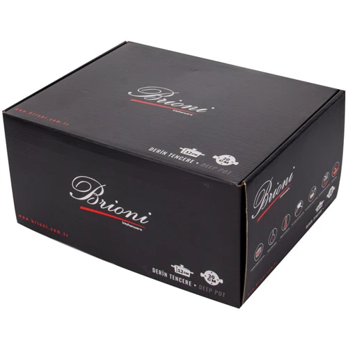 Кастрюля Brioni Antrasite Copper 20 см 3 л (764-005): Тип Традиционная
