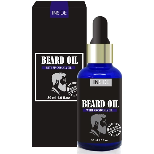 Inside Beard Oil средство для бороды c маслом макадами и миндальным маслом 30 мл: Тип Масло