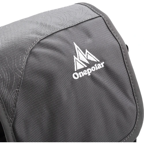 Мужская сумка через плечо Onepolar серая (W5631-grey): Застежка Молния