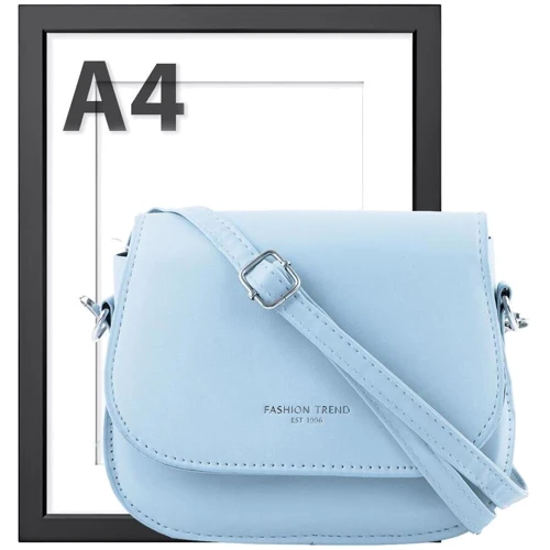 Женская сумка почтальонка Valiria Fashion голубая (5DETAA6128-blue): Тип Сумки