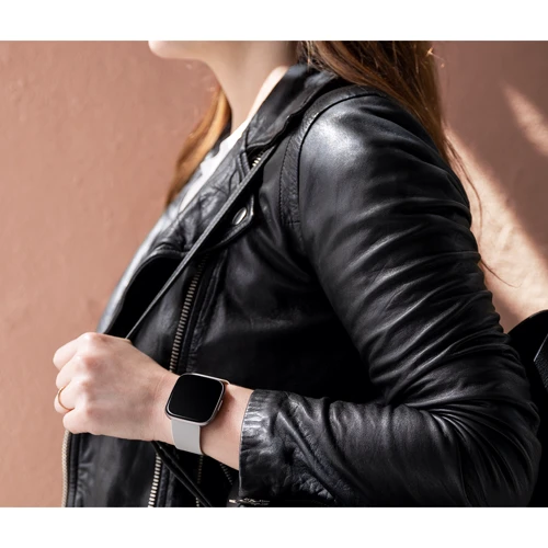 Смарт-часы Fitbit Versa 2 Stone/Mist Grey Aluminum: Тип гаджета Взрослые смарт часы