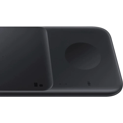 Зарядний пристрій Samsung Wireless Charger Duo (with TA) Black for Smartphones and Galaxy Watch (EP-P4300TBRGRU) фото 4