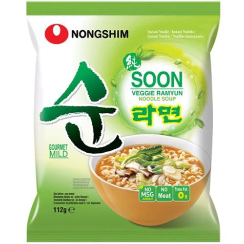 Лапша быстрого приготовления Nongshim Рамен суп овощной 112 г (8801043022705)