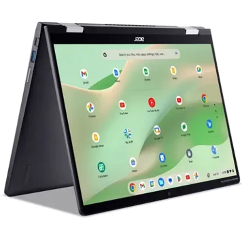Ноутбук Acer Chromebook Spin 714 CP714-2W-56B2 (NX.KLAAA.001): Тип экрана глянец