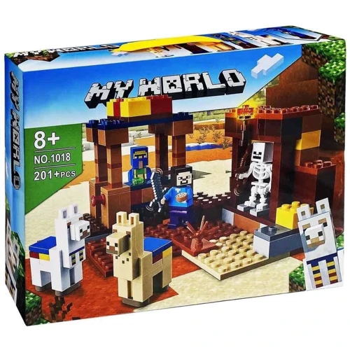 Конструктор MyWorld Minecraft, 201 дет. (1018)