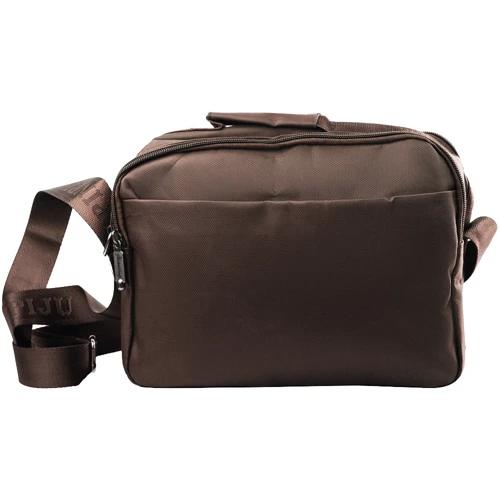 Мужская сумка через плечо Valiria Fashion коричневая (DETAX8801-10): Стиль Повседневный (Casual)