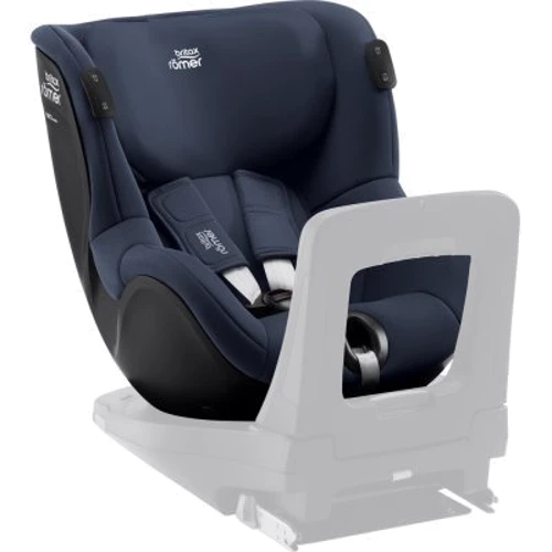 Автокресло BRITAX-ROMER DUALFIX iSENSE Indigo Blue: Крепление Isofix есть