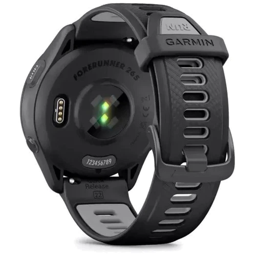 Смарт-часы Garmin Forerunner 265 Black Bezel and Case with Black/Powder Gray Silicone Band (010-02810-10): Стандарт защиты 5 ATM