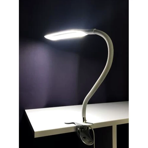 Настольная LED лампа с гибкой ножкой и прищепкой UFT Lamp 1 White
