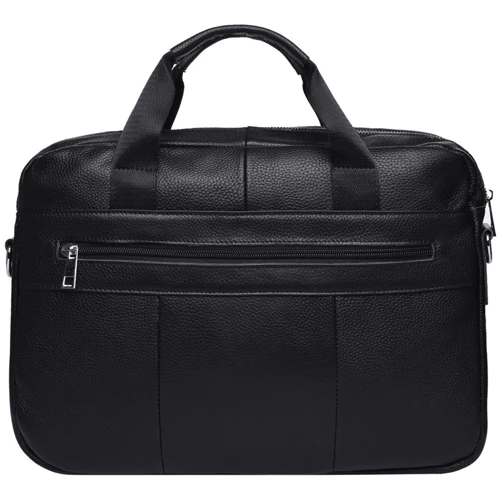 Мужская сумка мессенджер Keizer черная (K11688-black): Фактура Матовая, Зернистая
